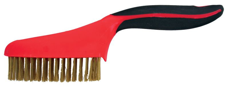 Strend Pro Kefa ComfortGrip CG662, 4 radová, mosadzná