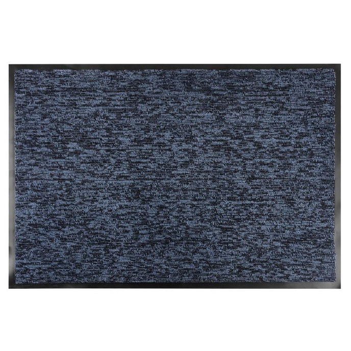 MagicHome Rohožka CPM 305 čierna/modrá, 60 x 90 cm