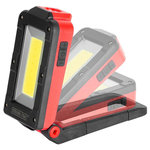 Strend Pro Svietidlo Worklight MWL539, LED 100+250 lm, COB 200 lm, 2200 mAh, magnet, USB nabíjanie