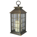 MagicHome Lampáš LP2140, 14x14x30 cm, LED, 3xAAA, plast