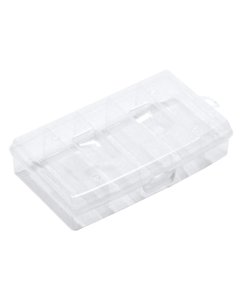 Prosperplast Kufríkový organizér UNIBOX NUN08, 4.5x11.7x19.8 cm, 5 priečok