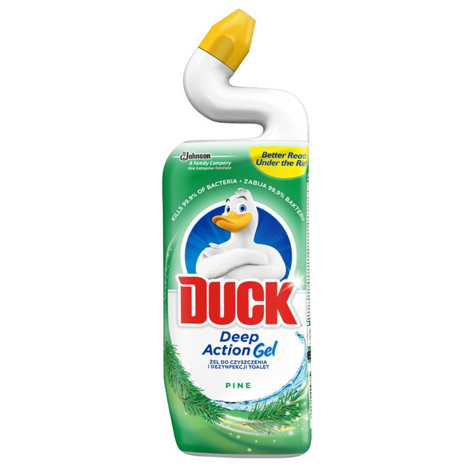 Duck WC gél Pine Dezinfekčný WC čistič 750 ml