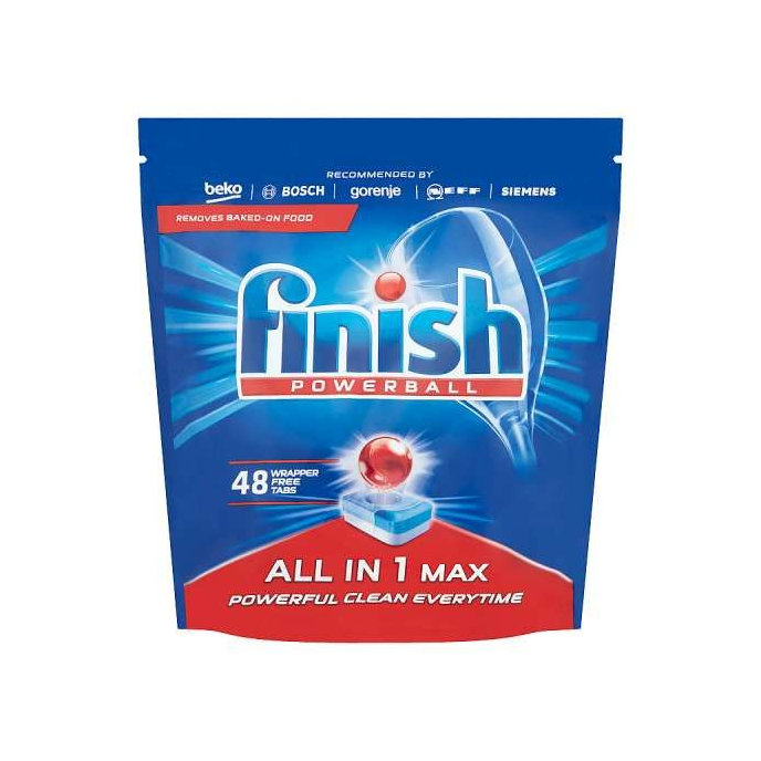 Finish All in 1  MAX Regular Tablety do umývačky riadu 48 ks
