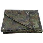 Strend Pro Plachta Tarpaulin Khaki 2x3 m, 80 g/m, zakrývacia, oliva/kamufláž