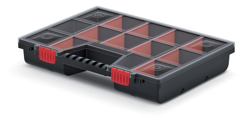 Prosperplast Kufríkový organizér NOR16, 6.5x29x39 cm