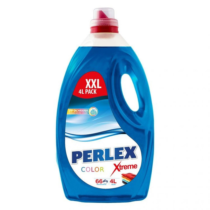 Perlex Xtreme gel Color Gélový prací prostriedok  4 l