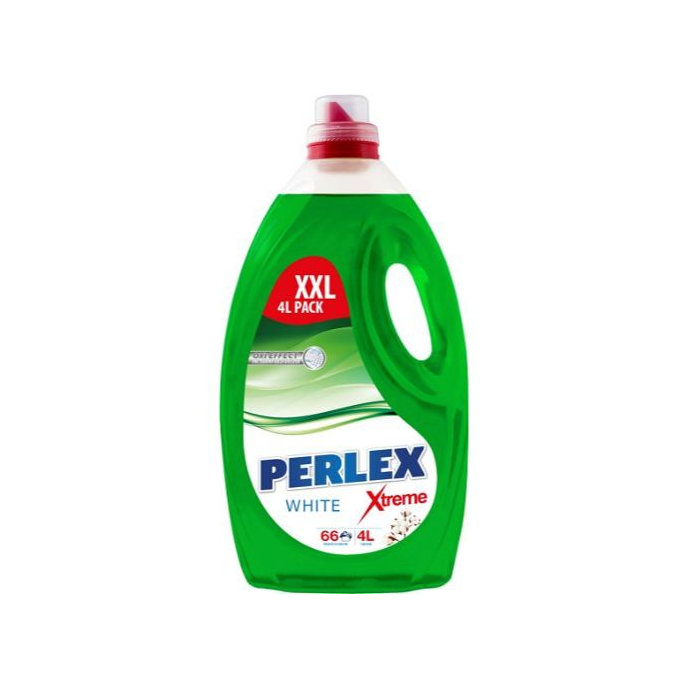 Perlex Xtreme gel White Gélový prací prostriedok 66 PD 4 l