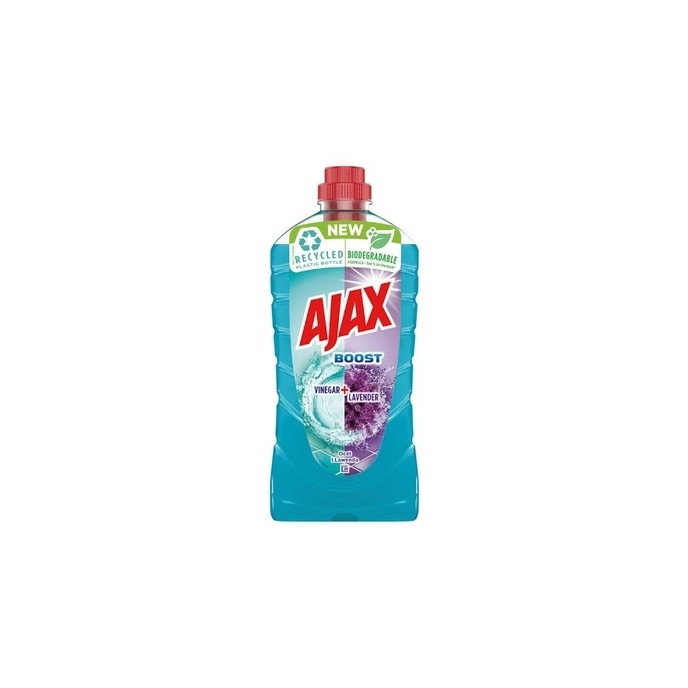 Ajax Boost Vinegar & Lavender Čistiaci prostriedok na podlahy 1 L