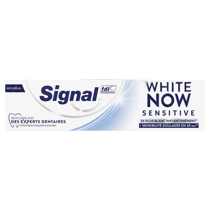 Signal White Now Sensitive Zubná pasta 75 ml