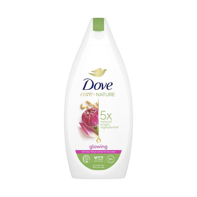 Dove Glowing Lotus Sprchový gél 400 ml