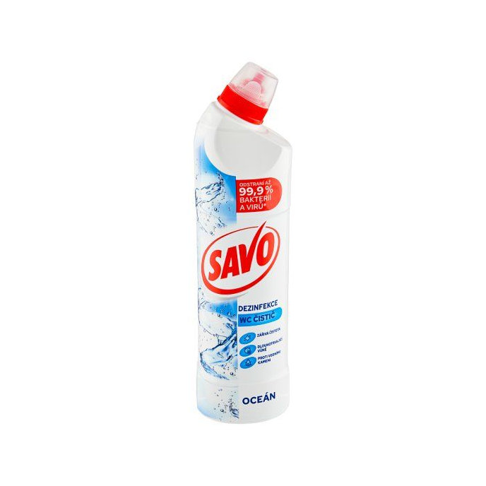 Savo Oceán Dezinfekčný WC čistič bez chlóru 700 ml