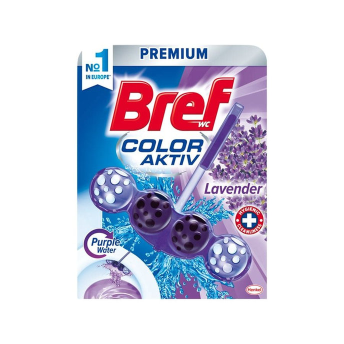 Bref WC Blue Aktiv Lavender WC blok 50 g