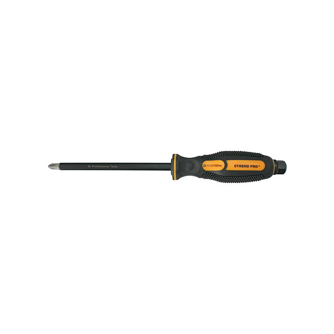 Strend Pro Skrutkovač Strike 41 PH 2x100 mm, Phillips, s úderníkom