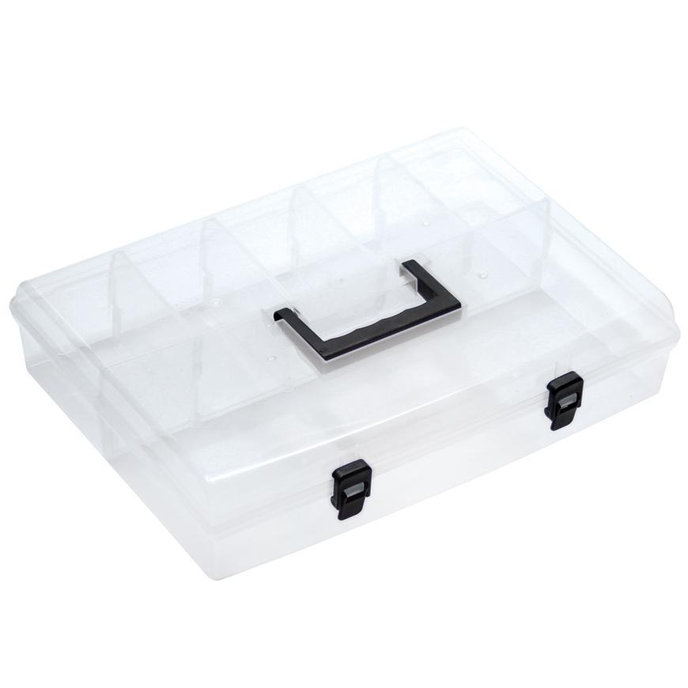 Prosperplast Kufríkový organizér UNIBOX NUN16, 8.5x29.8x40 cm, 6 priečok