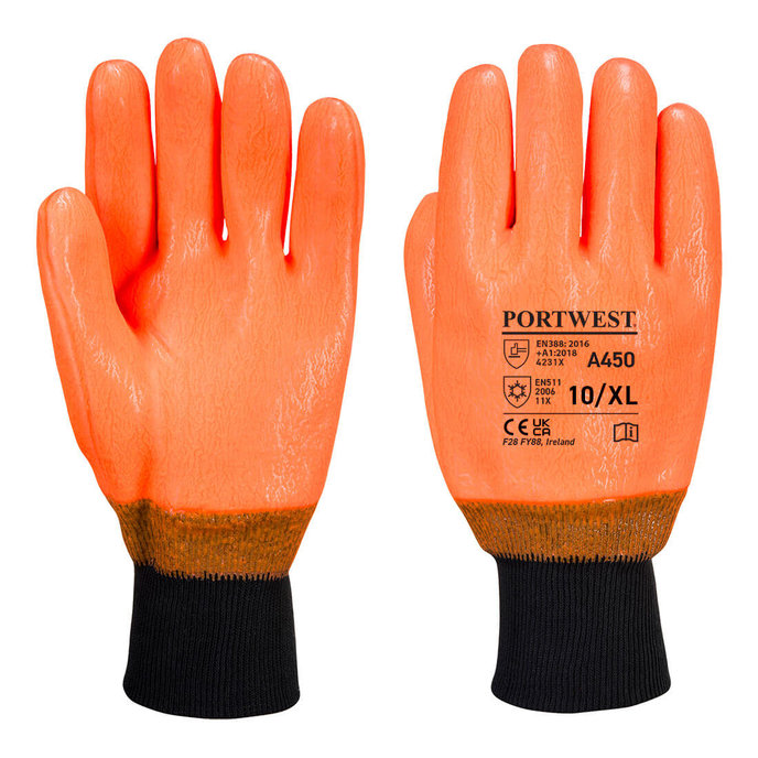 Portwest A450 Hi-Vis Vodeodolné rukavice