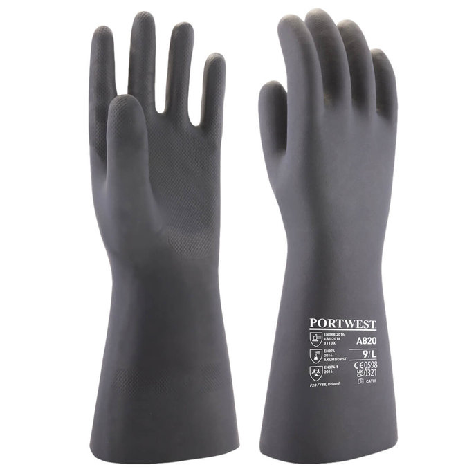 Portwest A820 Neoprénové chemické rukavice
