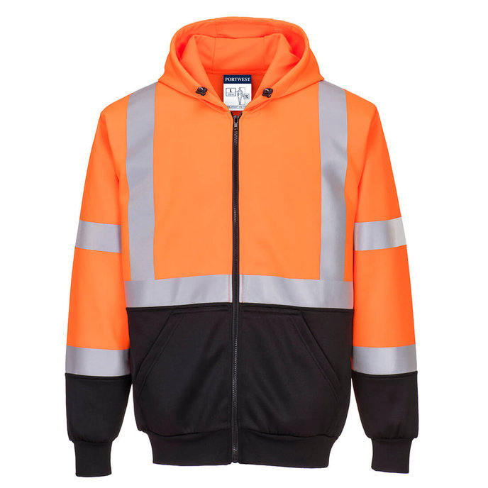 Portwest B315 Reflexná mikina s kapucňou