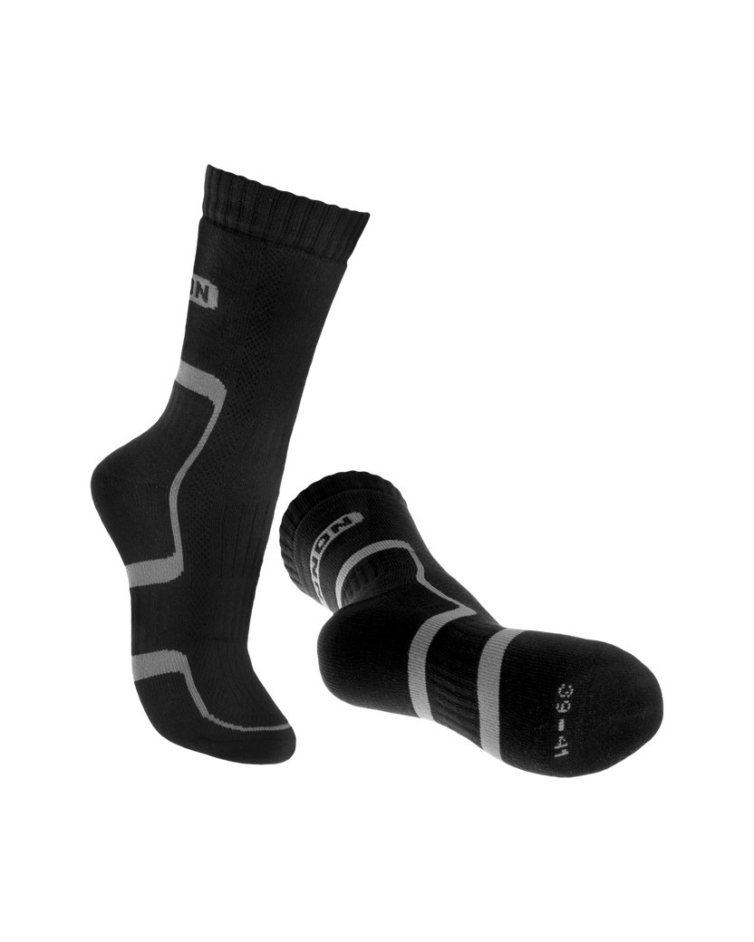 Bennon TREK SOCK Black-grey Trekingové ponožky