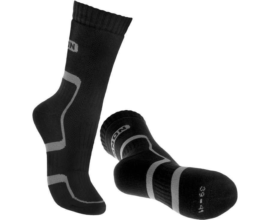 Bennon TREK SOCK Black-grey Trekingové ponožky