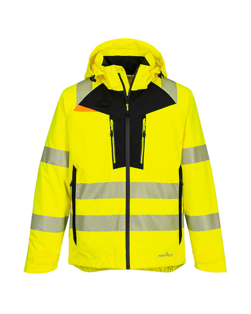 Portwest DX462 DX4 Hi-Vis Reflexná nepremokavá bunda