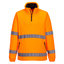 Portwest F302 Hi-Vis 1/2 Zip Reflexná flísová mikina
