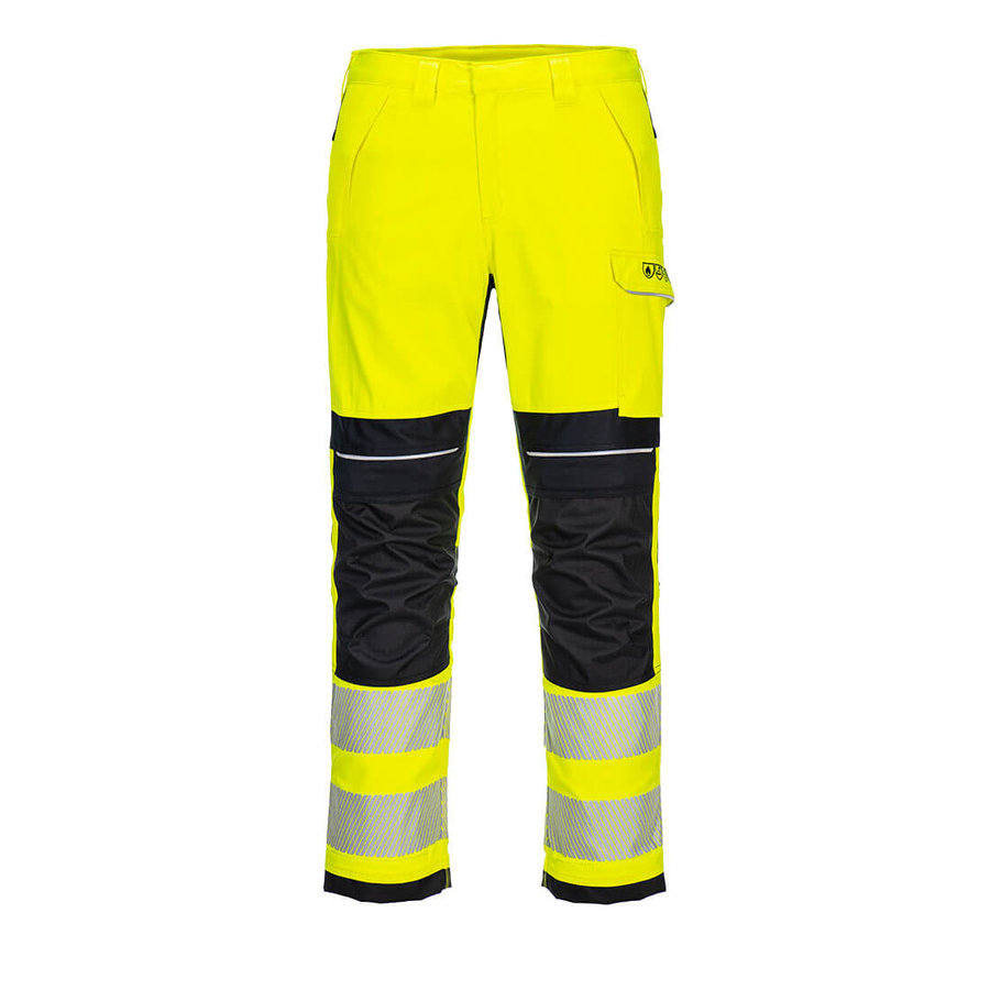 Portwest FR406 PW3 FR Hi-Vis Nehorľavé reflexné nohavice