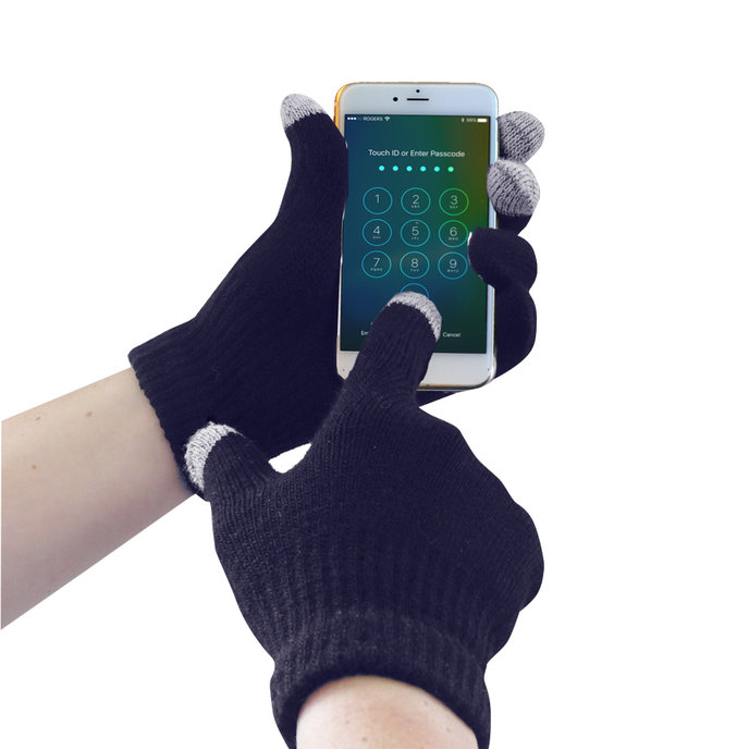 Portwest GL16 Touchscreen pletené rukavice