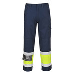 Portwest MV26 Hi-Vis Modaflame Nehorľavé nohavice