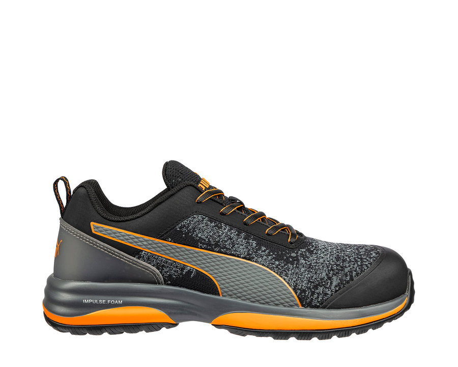 PUMA CHARGE ORANGE LOW S1P ESD HRO SRC Bezpečnostná obuv