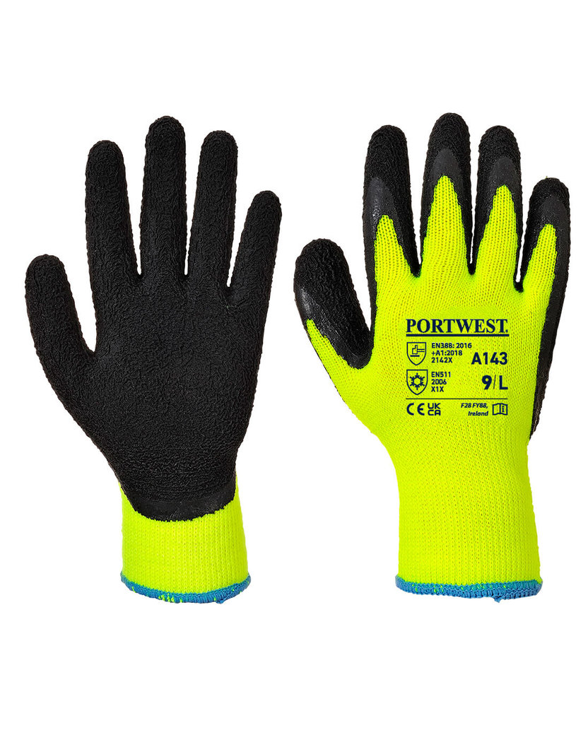 Portwest A143 Thermal Soft Grip Pracovné rukavice 12 párov