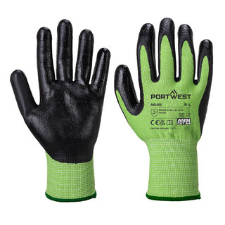 Portwest A645 Green Cut Protiporezové rukavice