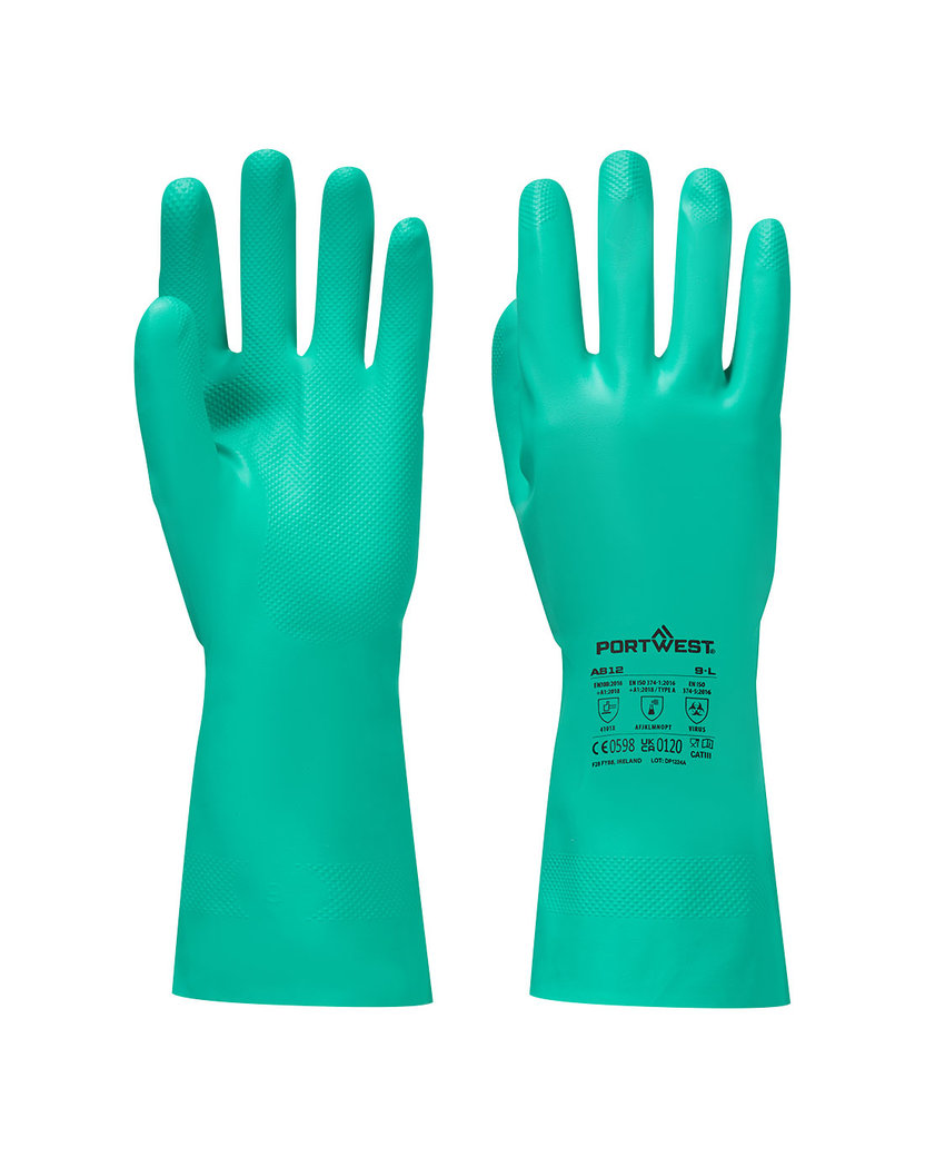 Portwest A812 Nitrosafe Plus Chemické rukavice 12 párov