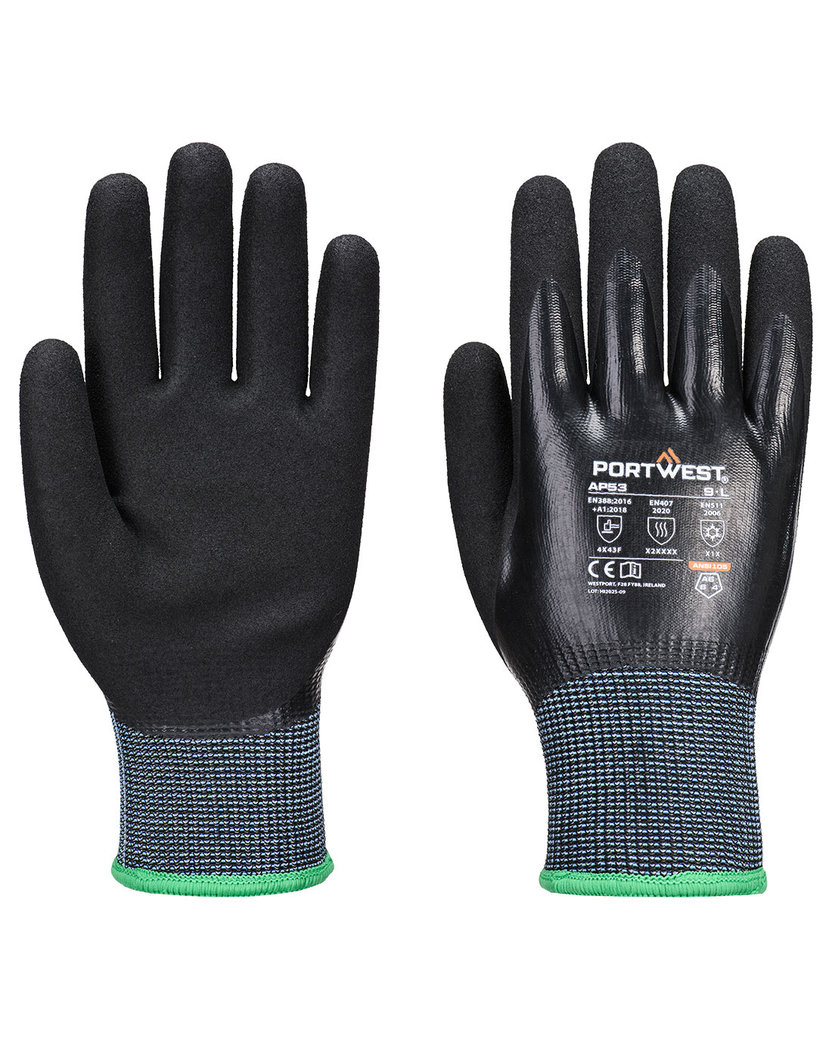 Portwest AP53 Cold F15 Protiporezové rukavice