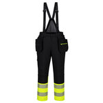 Portwest DX437 DX4 Hi-Vis Zateplené reflexné nohavice na traky