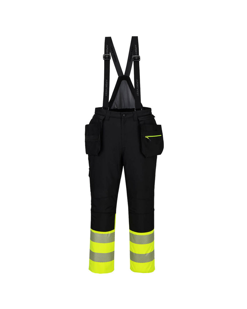 Portwest DX437 DX4 Hi-Vis Zateplené reflexné nohavice na traky