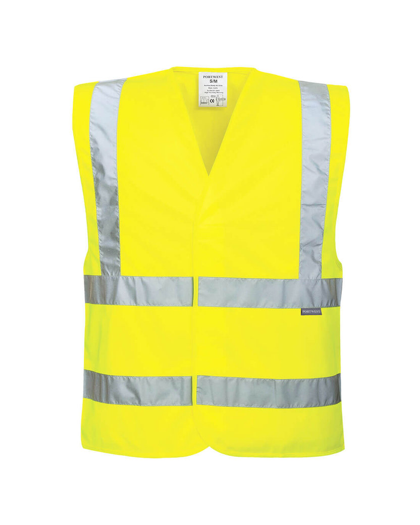 Portwest EC76 Eco Hi-Vis Reflexná vesta 10ks