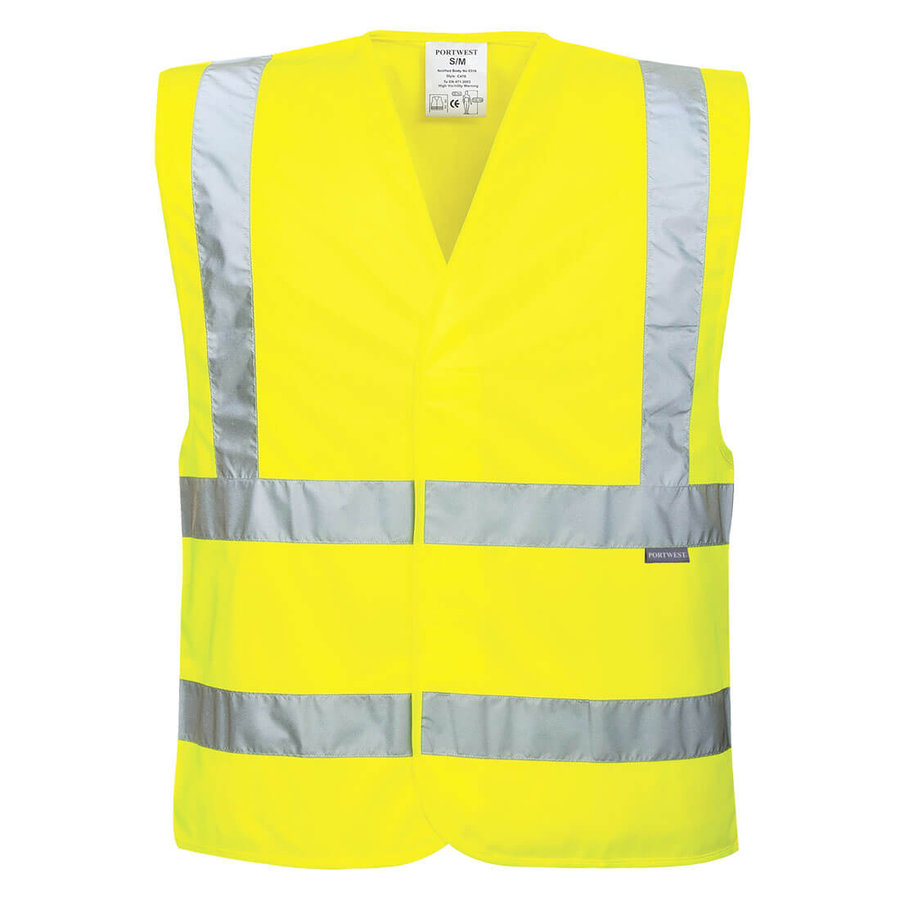 Portwest EC76 Eco Hi-Vis Reflexná vesta 10ks