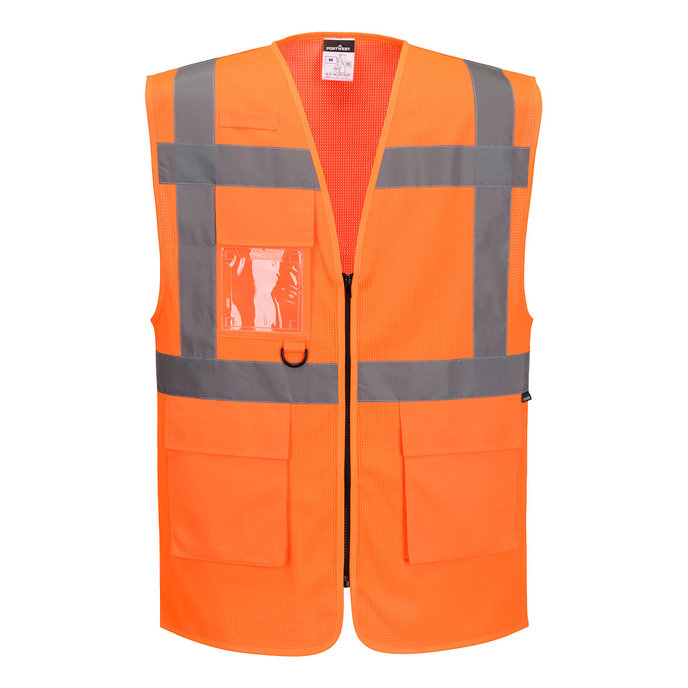 Portwest ES376 ES1 Essential Hi-Vis Sieťovaná manažérska vesta