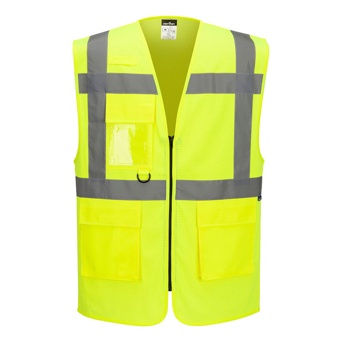 Portwest ES376 ES1 Essential Hi-Vis Sieťovaná manažérska vesta