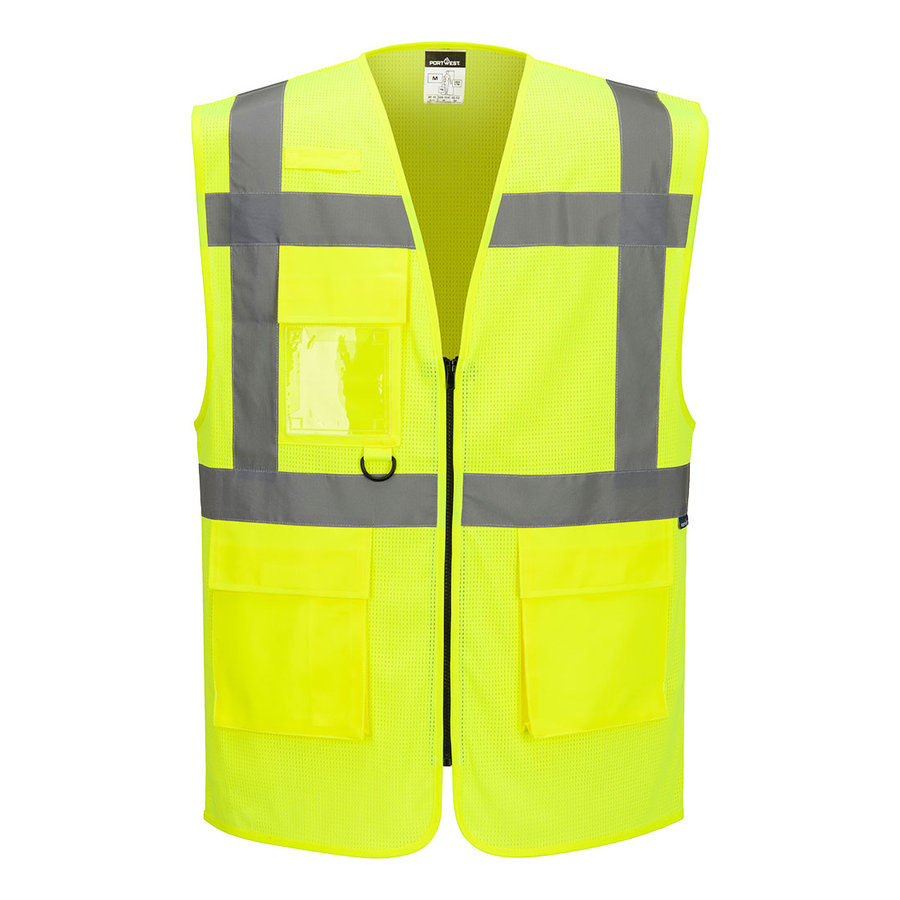 Portwest ES376 ES1 Essential Hi-Vis Sieťovaná manažérska vesta