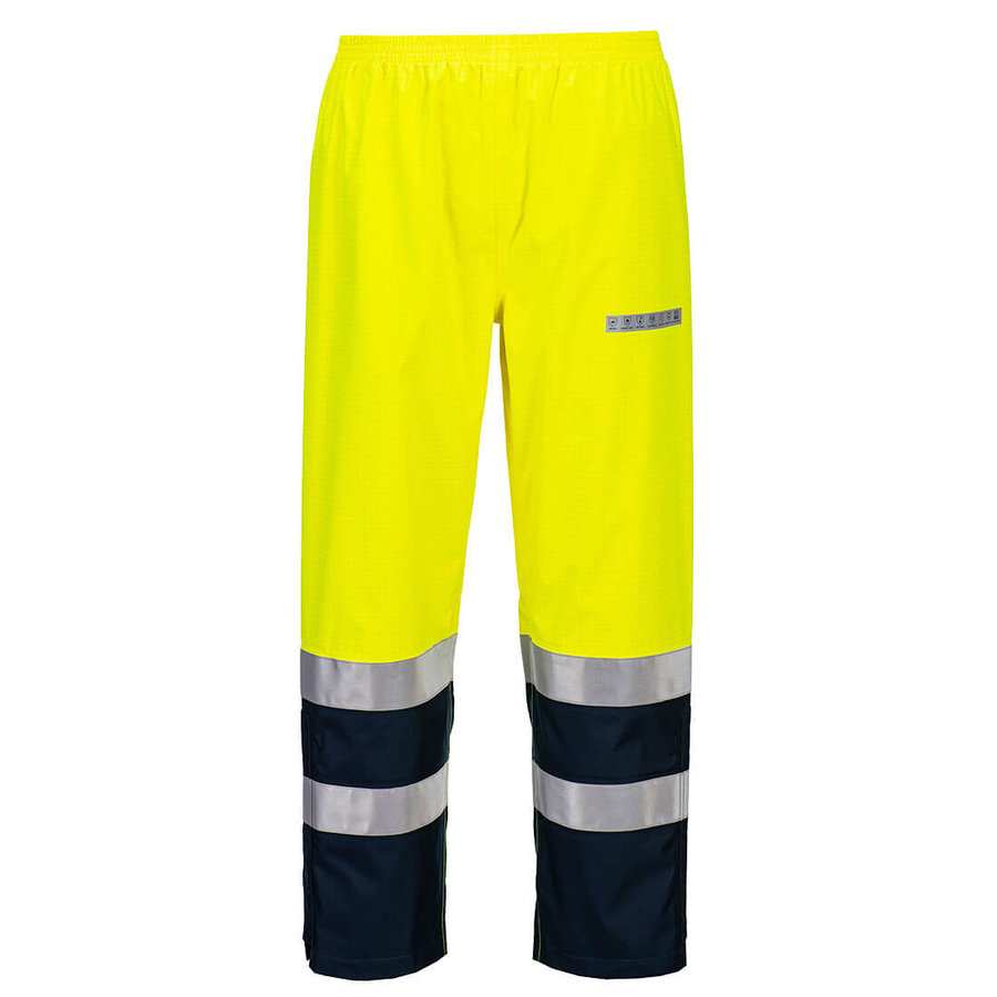 Portwest FR410 Bizflame Rain+ Hi-Vis Multi-Norm Arc FR Nehorľavé nohavice