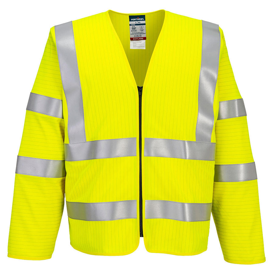 Portwest Bizflame Hi-Vis FR Nehorľavá vesta s rukávmi
