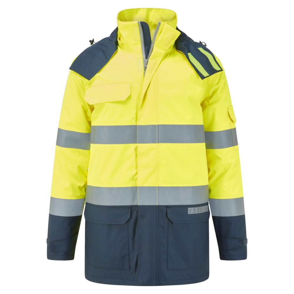 Portwest FR617 Bizflame Rain+ Hi-Vis Multi-Norm Zimná nehorľavá bunda