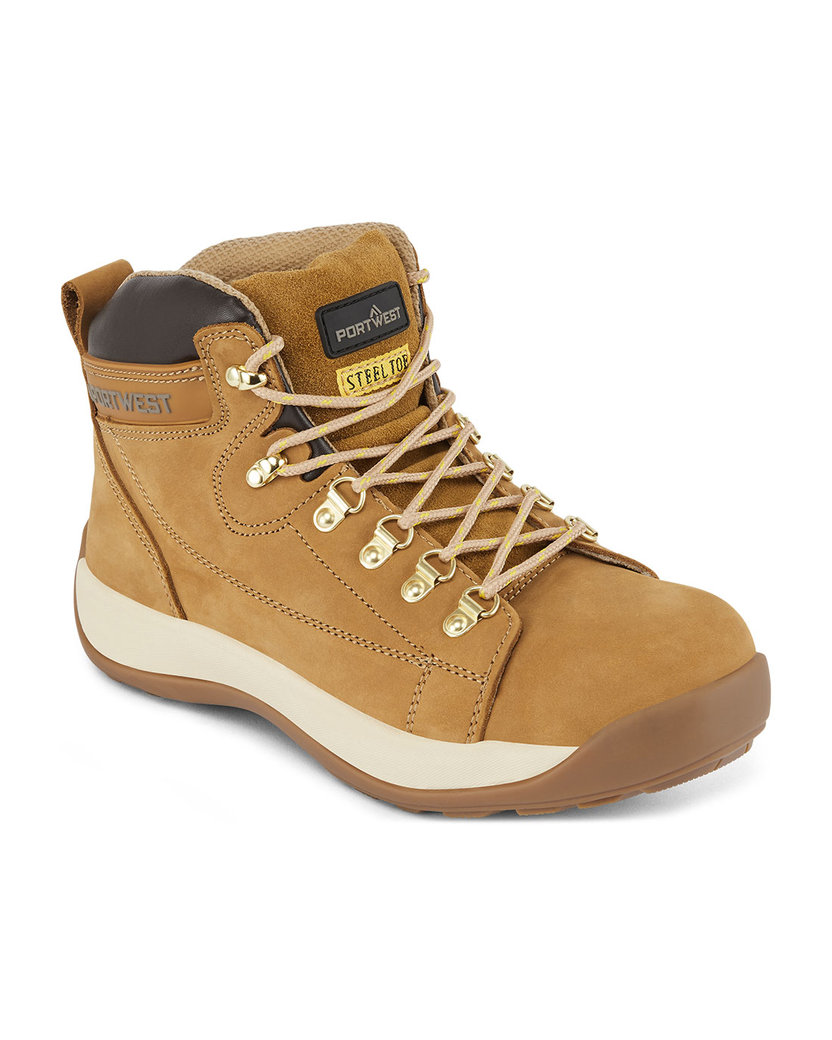 Portwest FW31 Steelite Mid Cut Nubuck SB HRO Bezpečnostná obuv