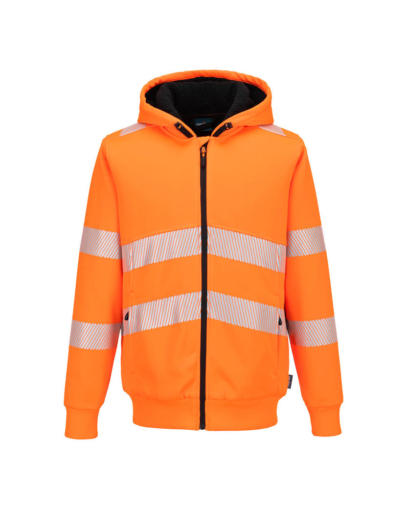 Portwest PW321 Hi-Vis Zimná reflexná mikina so zipsom