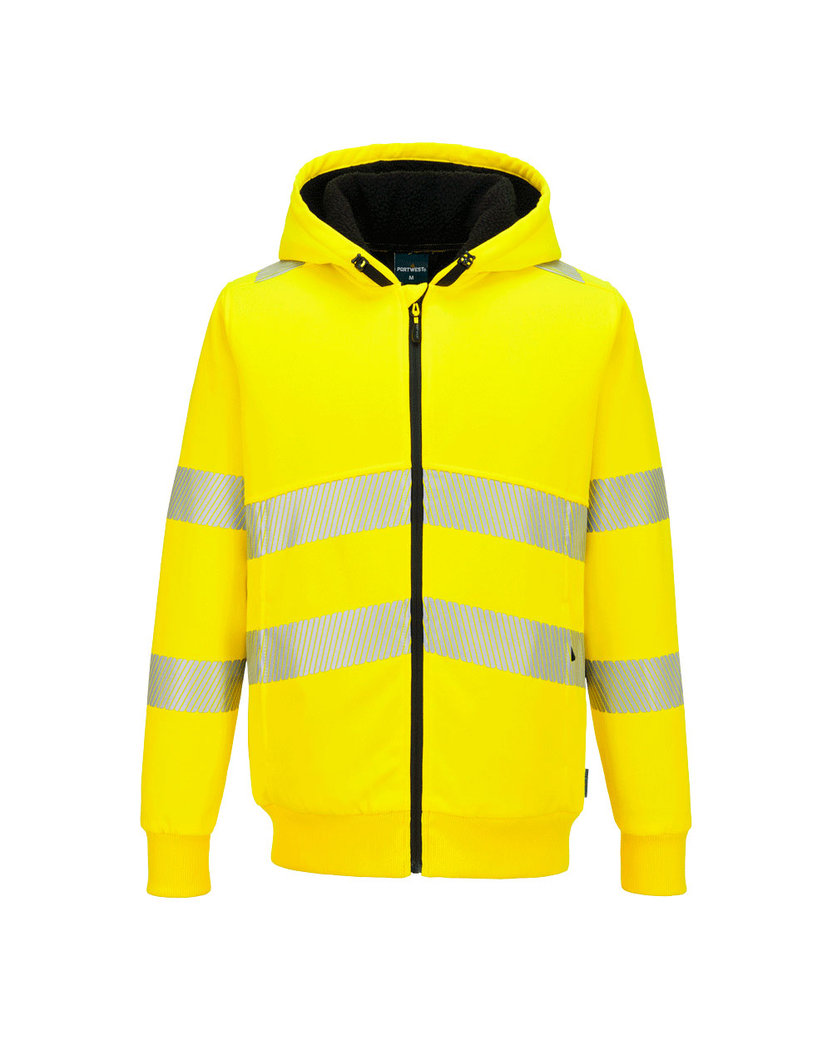 Portwest PW321 Hi-Vis Zimná reflexná mikina so zipsom