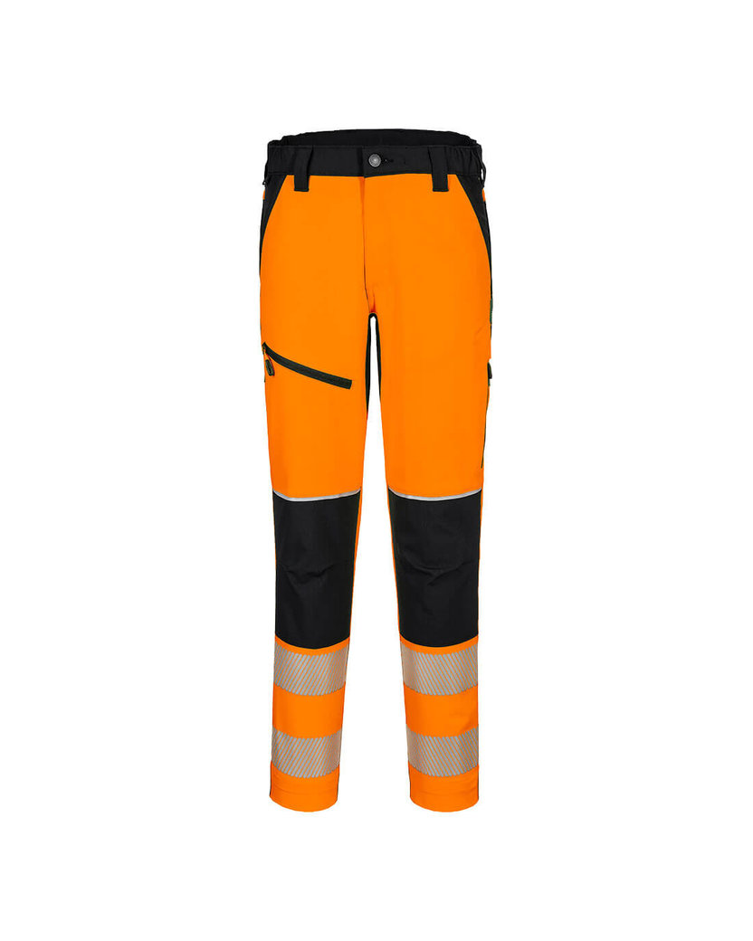 Portwest T140 PW3 Hi-Vis Strečové reflexné nohavice