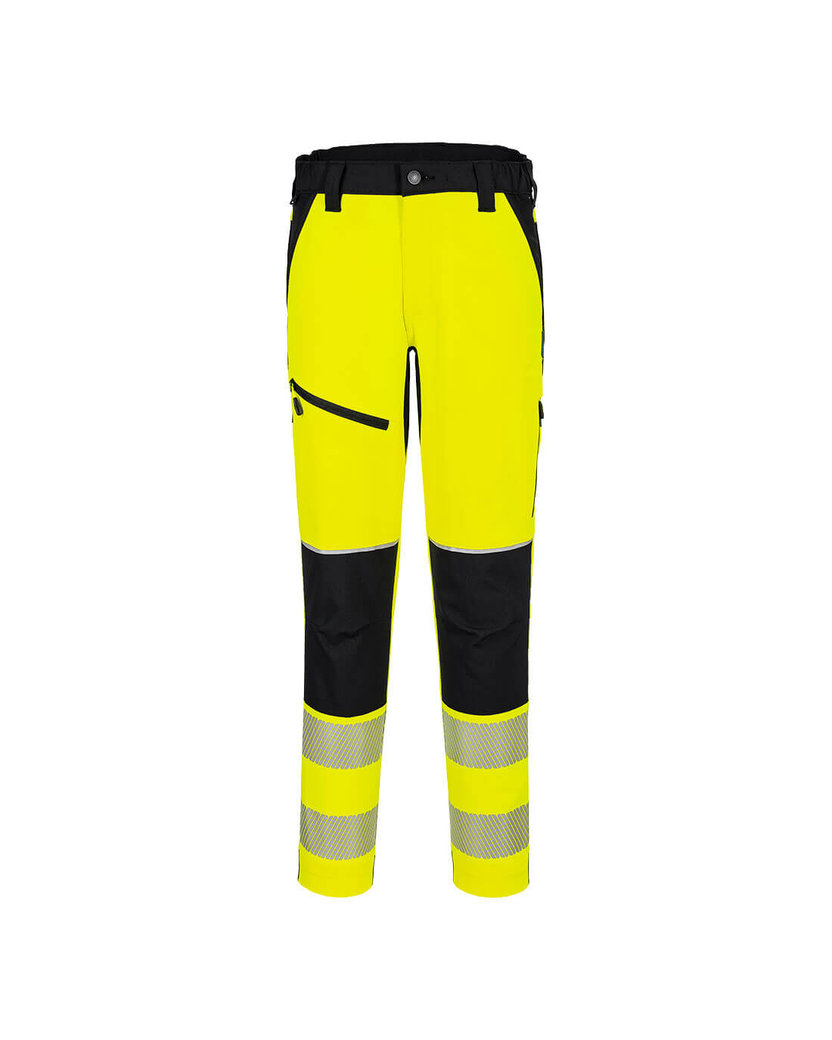 Portwest T140 PW3 Hi-Vis Strečové reflexné nohavice