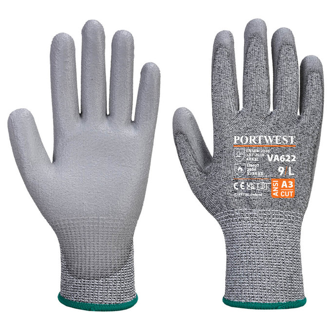 Portwest VA622 MR Cut C Automatové protiporezné PU rukavice