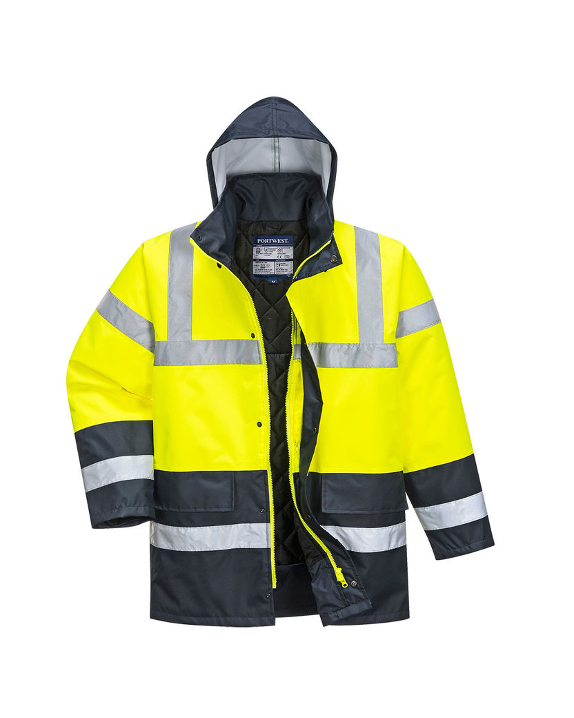 Portwest S466 Hi-Vis Contrast Traffic Reflexná bunda